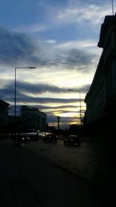 Небе над София