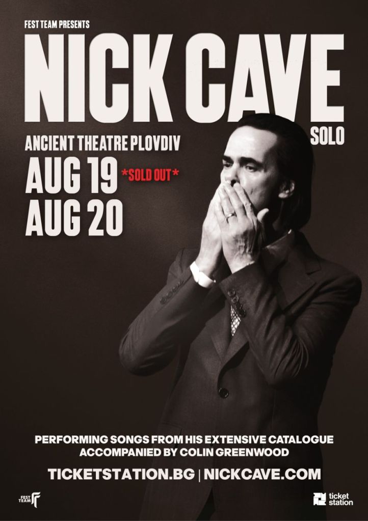 Концерти на Nick Cave в Пловдив