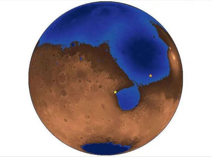 Марсоходът Zhurong откри следи от древен северен океан на Марс