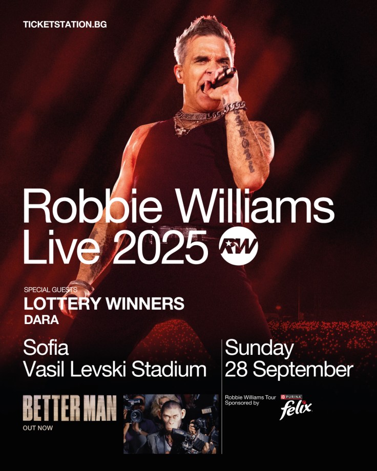 Концерт на Robbie Williams в София